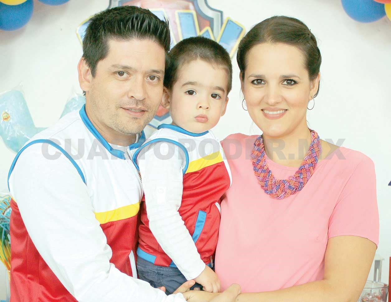 Santiago festejó con Paw Patrol