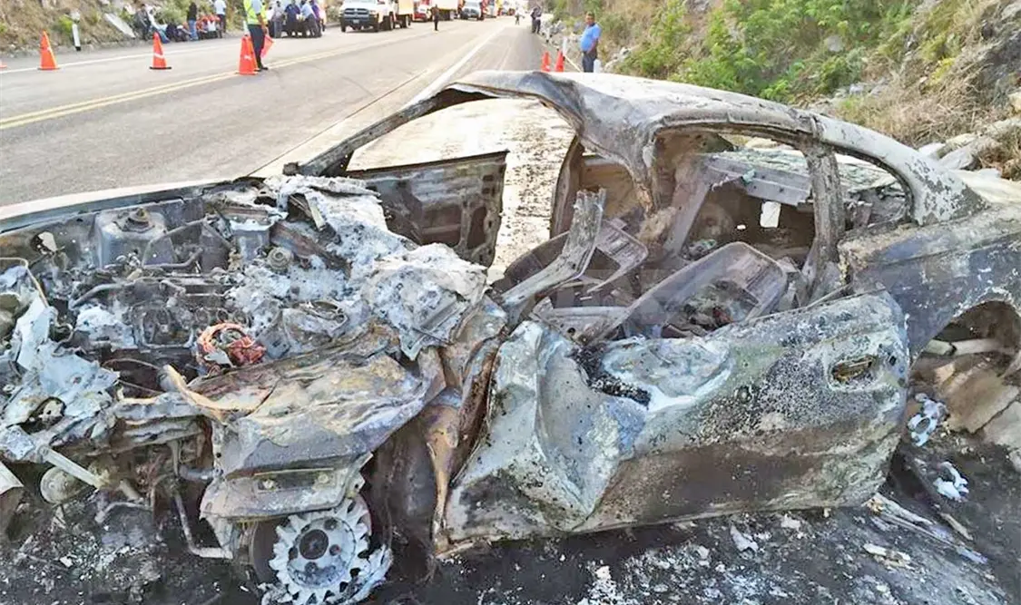 Una tragedia más en la supercarretera