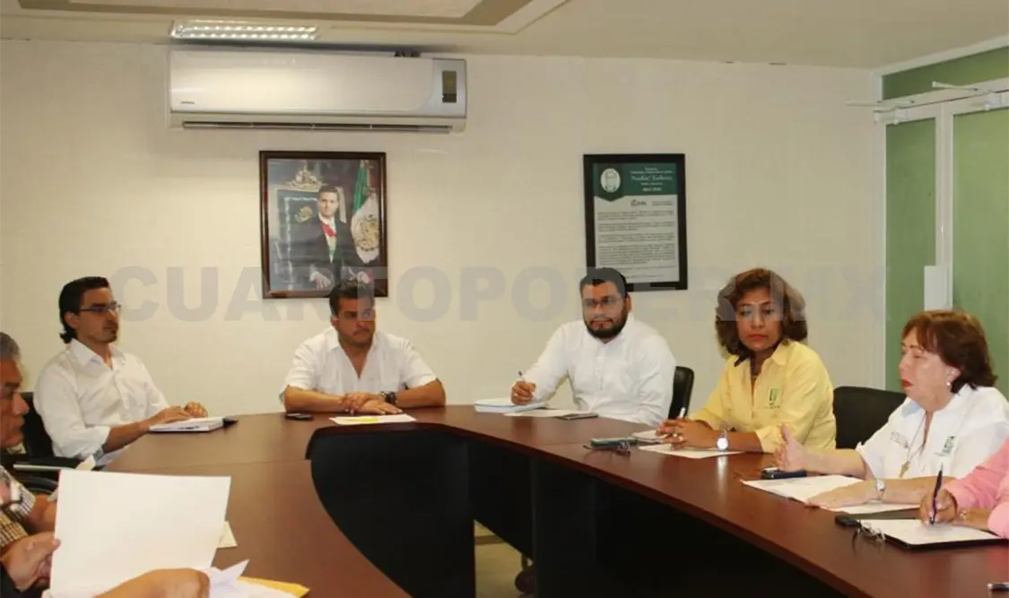Reunión con dirigentes sindicales del Cobach