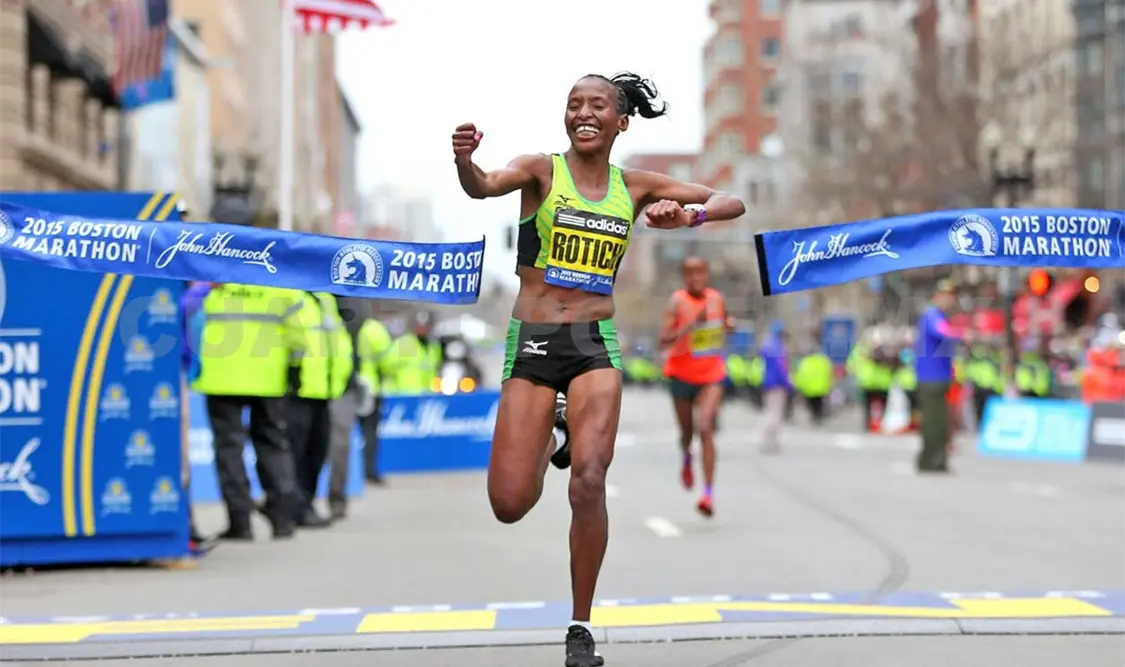 Etíopes arrasan en Maratón de Boston