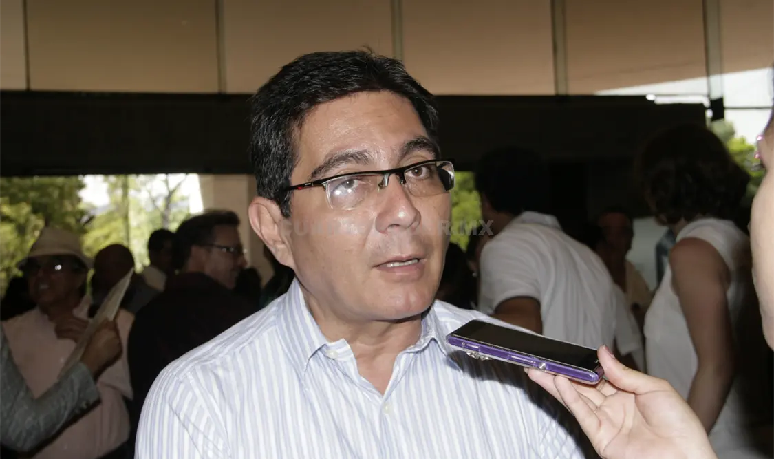 David Zamora Rincón señaló que es necesario replantearse el modelo económico para reactivar la economía chiapaneca. Guillermo Ramos / CP.