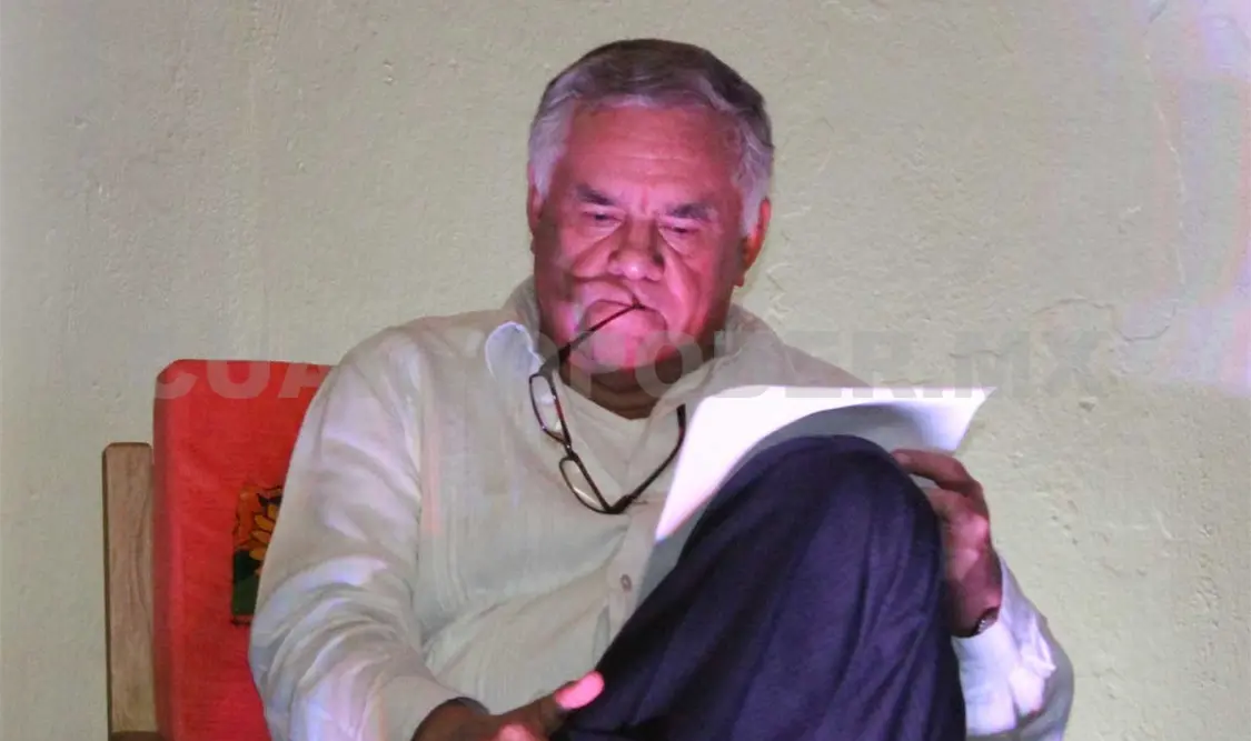 El escritor Abelardo de la Torre. Darwin Mendoza