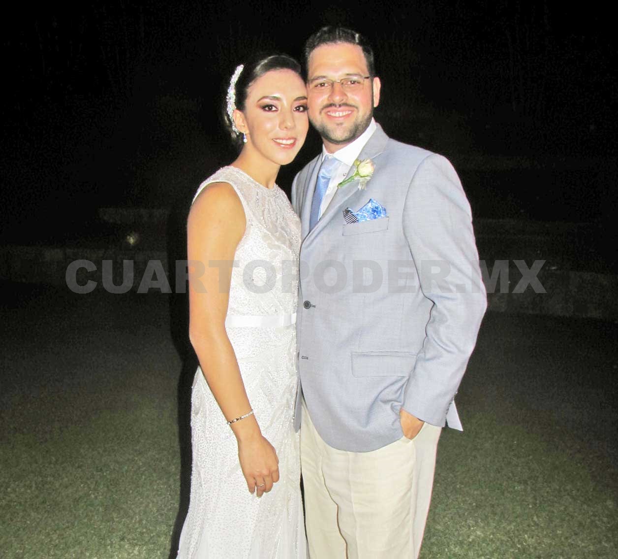 Pareja se une en matrimonio