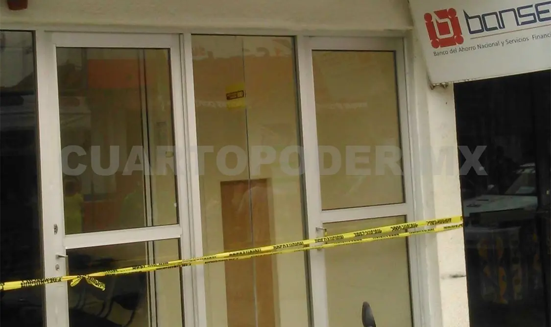 Roban 10 millones de pesos en Bansefi