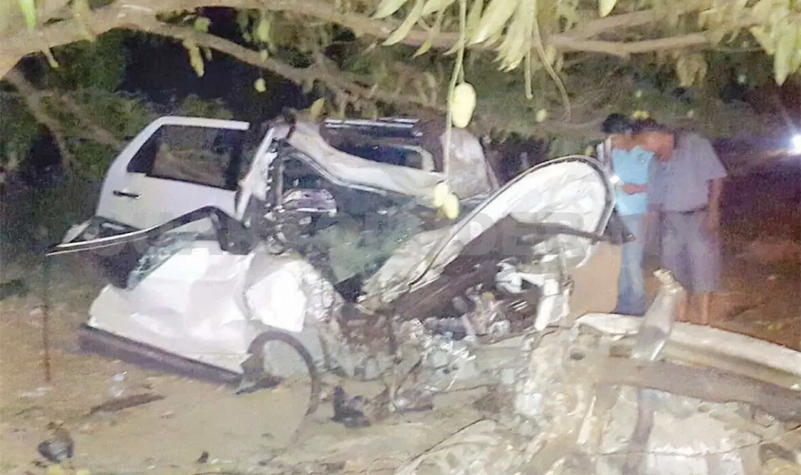 Un muerto y tres heridos en choque