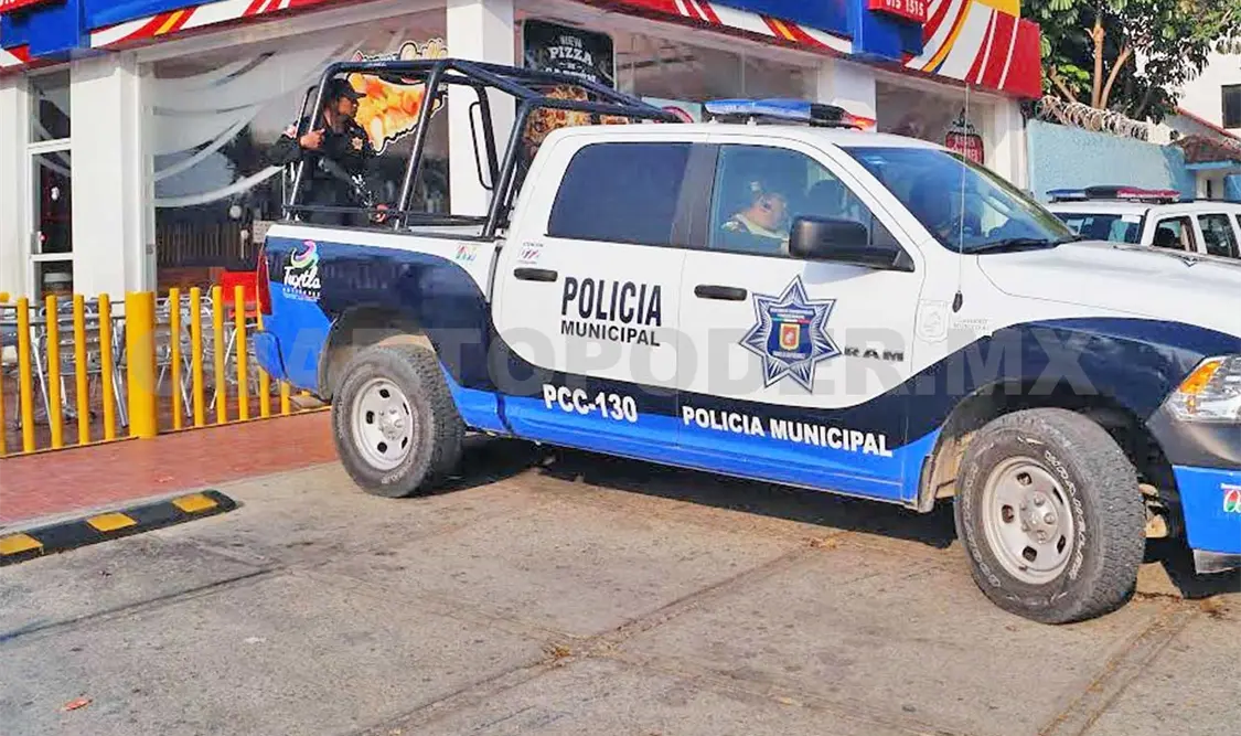 Asaltan pizzería