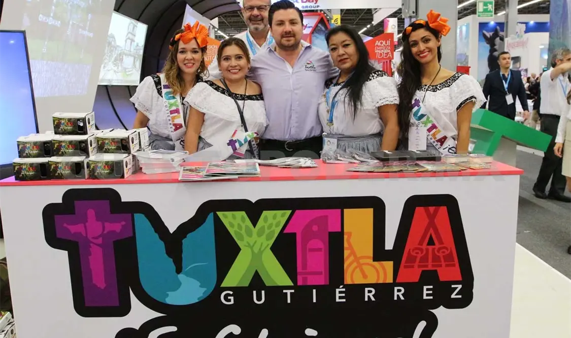 Tuxtla Gutiérrez participa en Tianguis Turístico