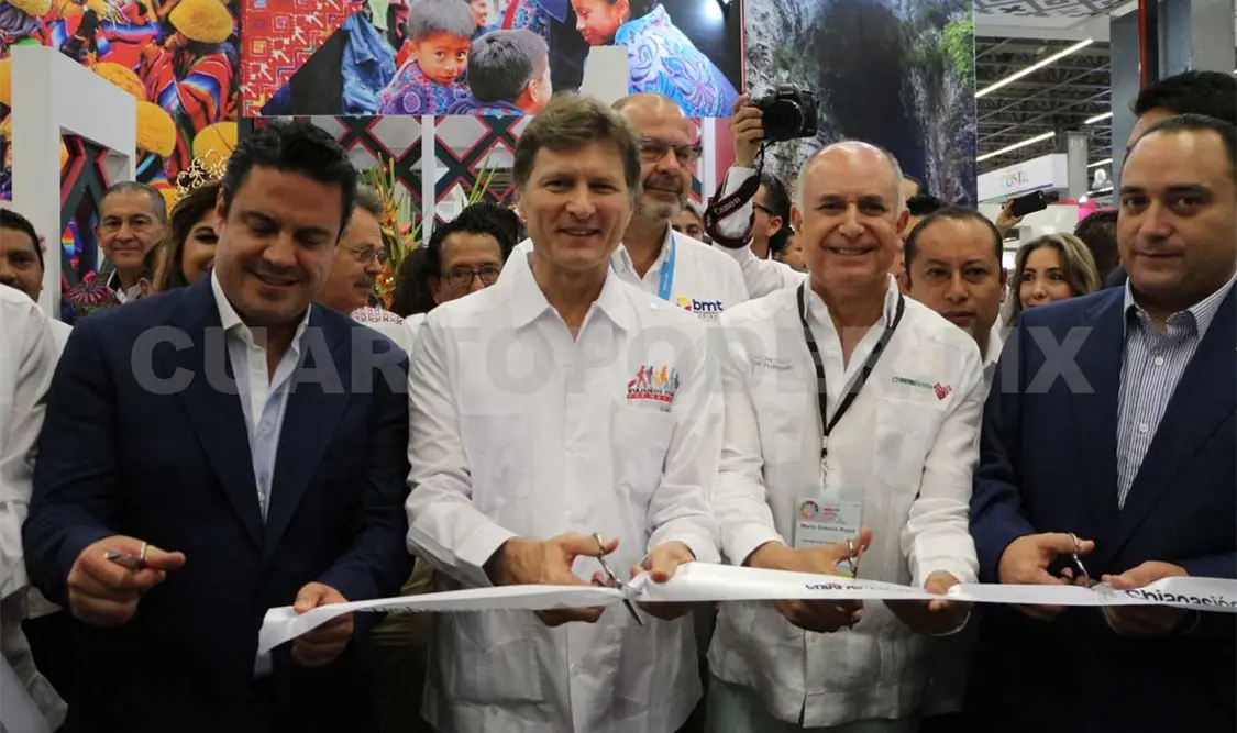 Inauguran Pabellón de Chiapas en el Tianguis Turístico