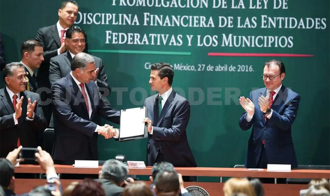 Promulga EPN Ley de Disciplina Financiera