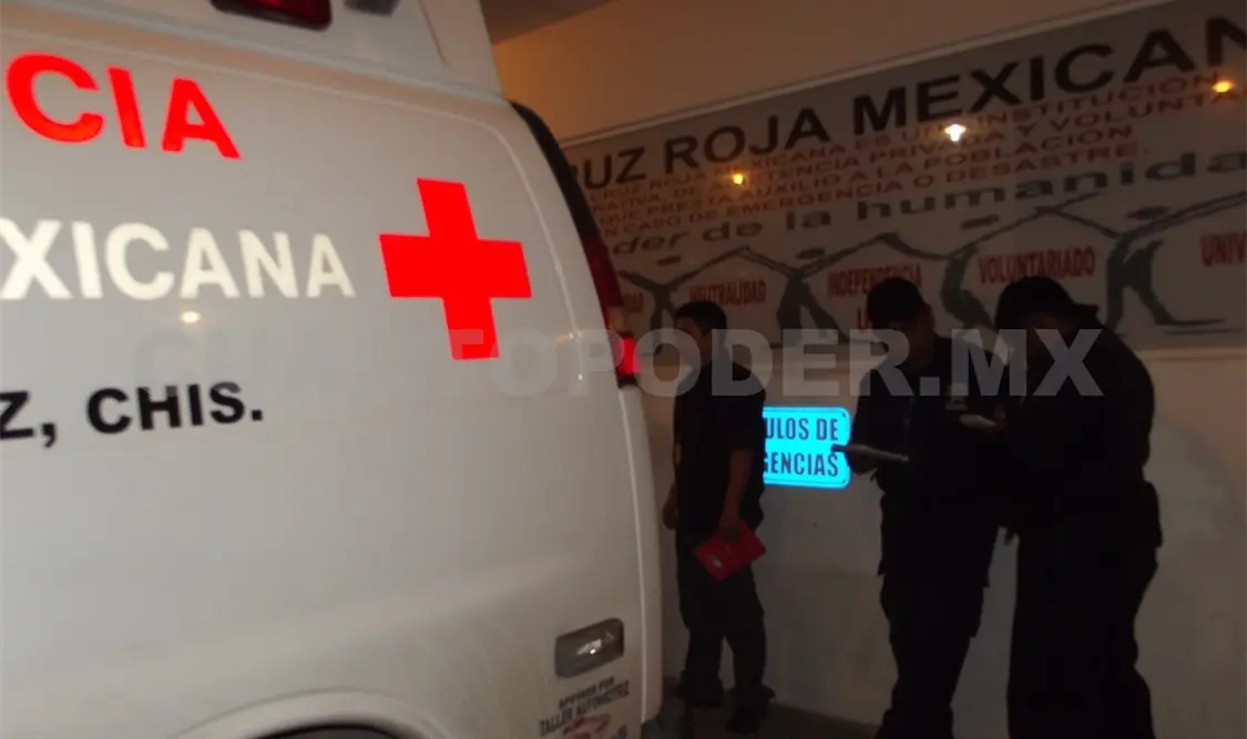 La menor fue internada en la clínica de la Cruz Roja Mexicana. A. Alegría / CP