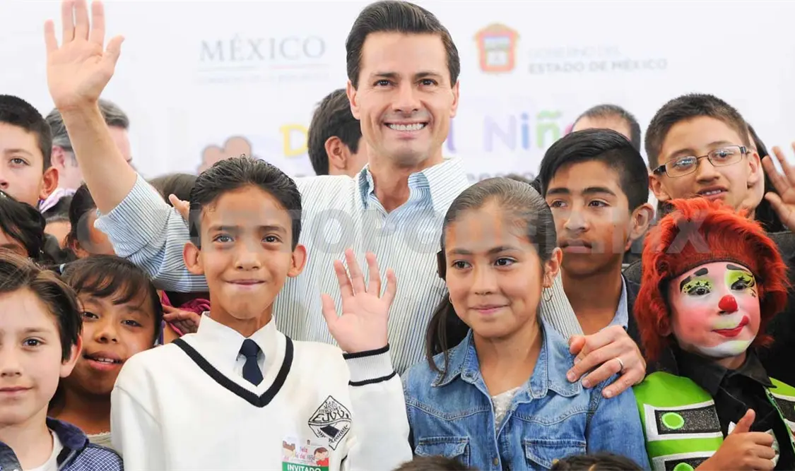 Asegura EPN educación para la niñez mexicana