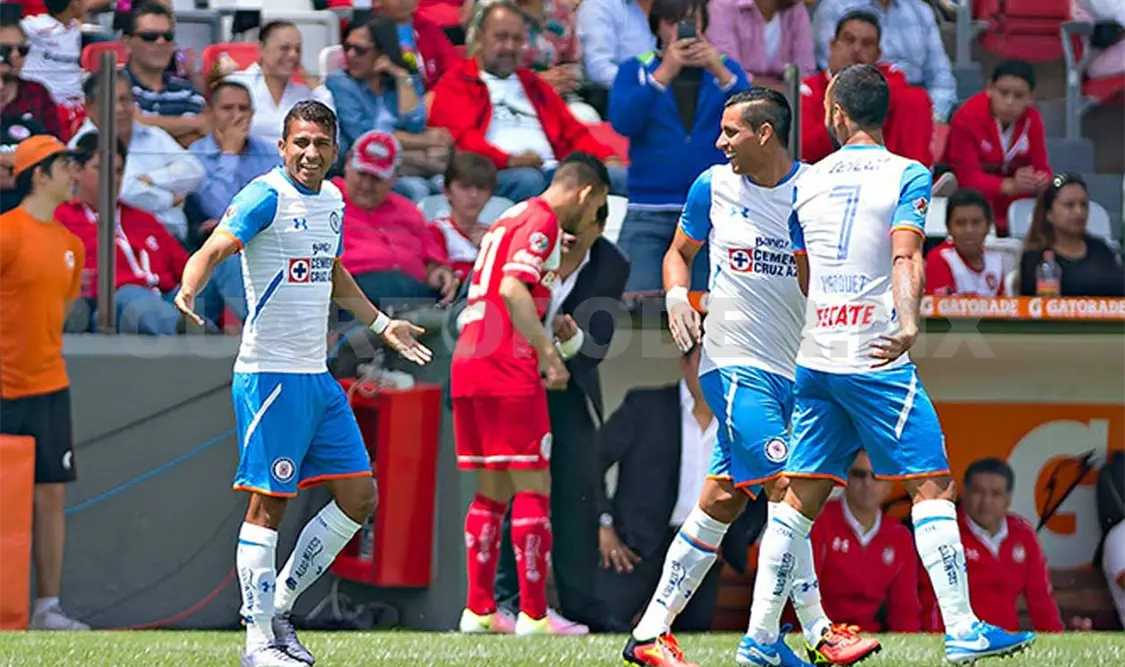 Cruz Azul vence a Toluca y está en zona de liguilla