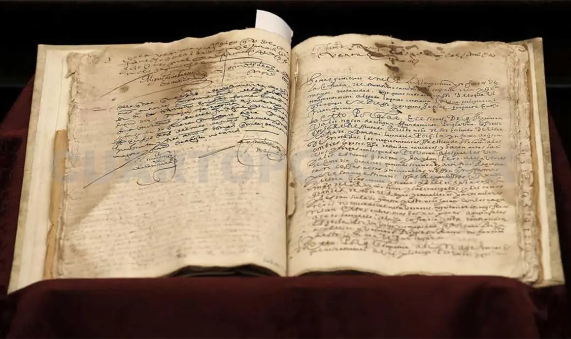 Encuentran firmas desaparecidas de Cervantes