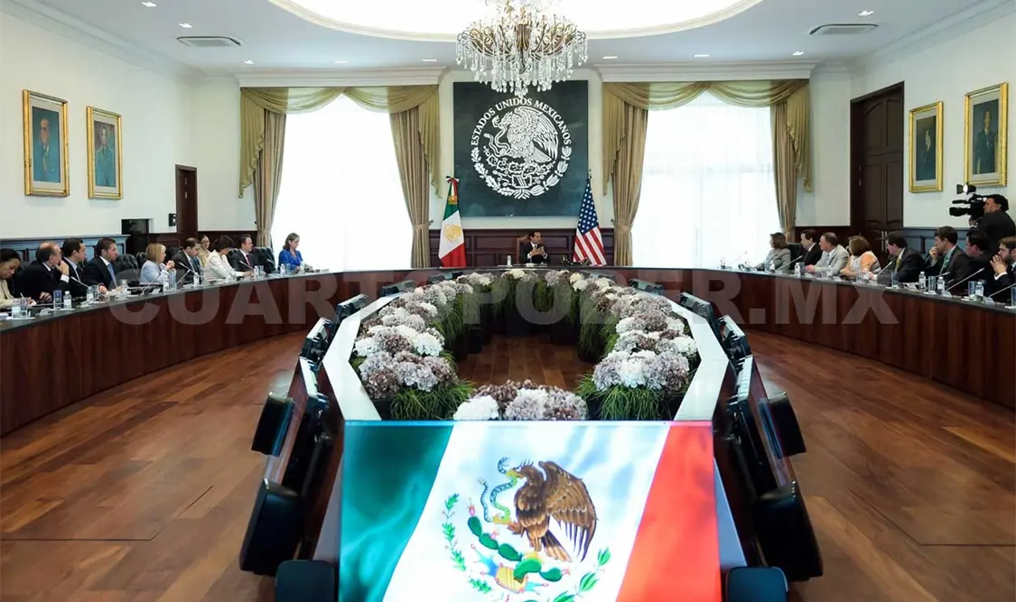 Abordan EPN y políticos de EUA relación comercial