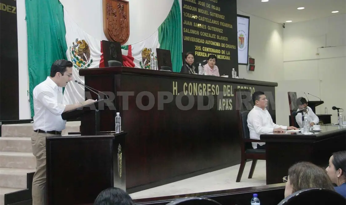 Recibe Legislativo Cuenta Pública del Ejecutivo