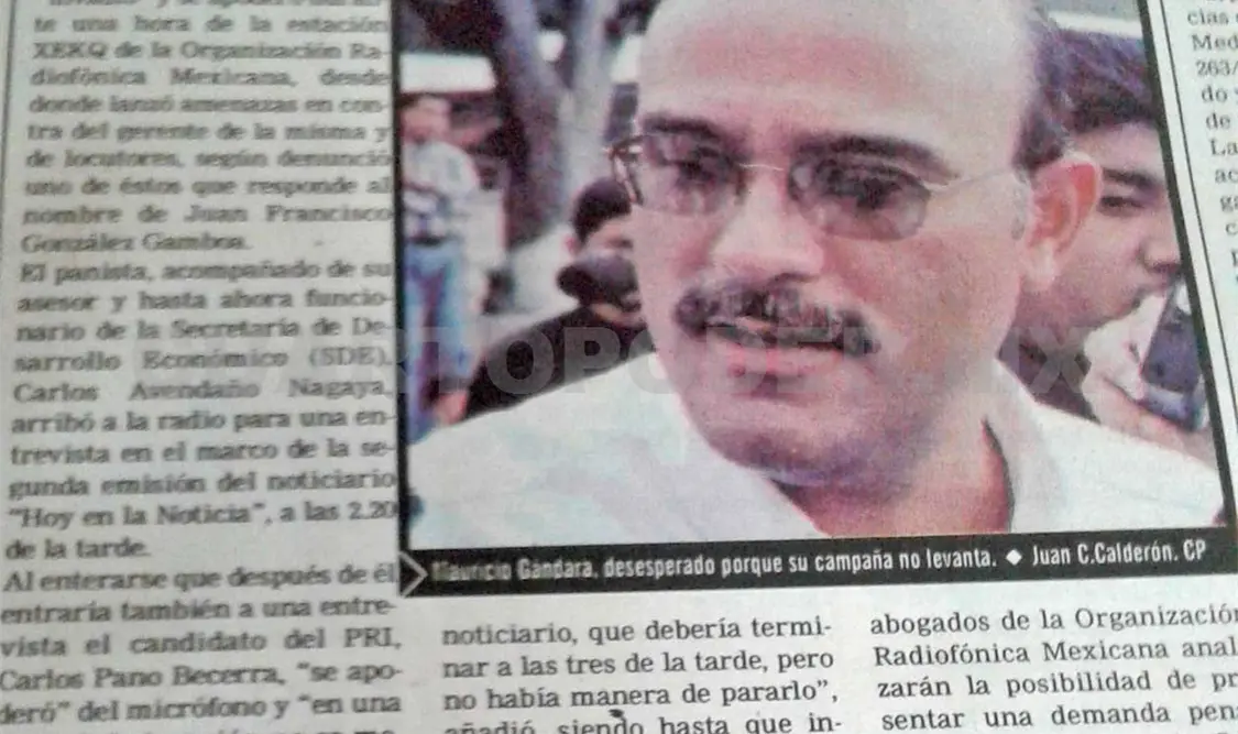 Siniestro pasado: Mauricio Gándara se apodera de la XEKQ