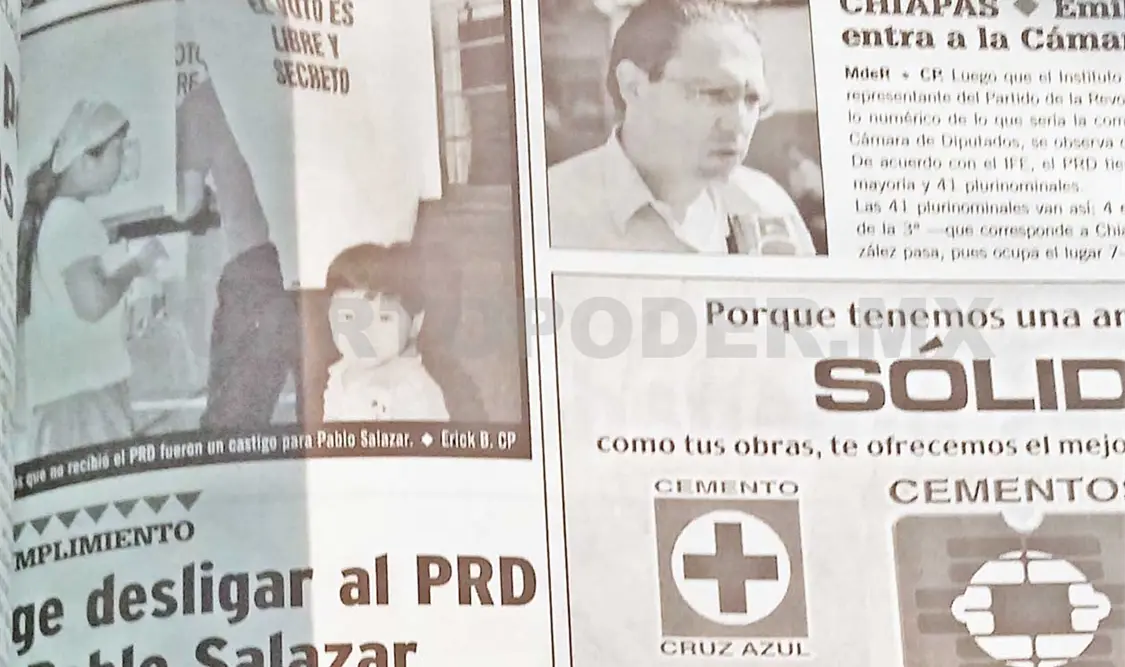 Siniestro pasado: Urge desligar al PRD de Pablo Salazar