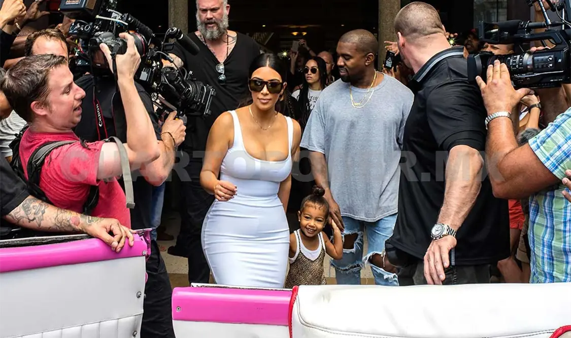 Kanye West y Kim Kardashian visitan La Habana