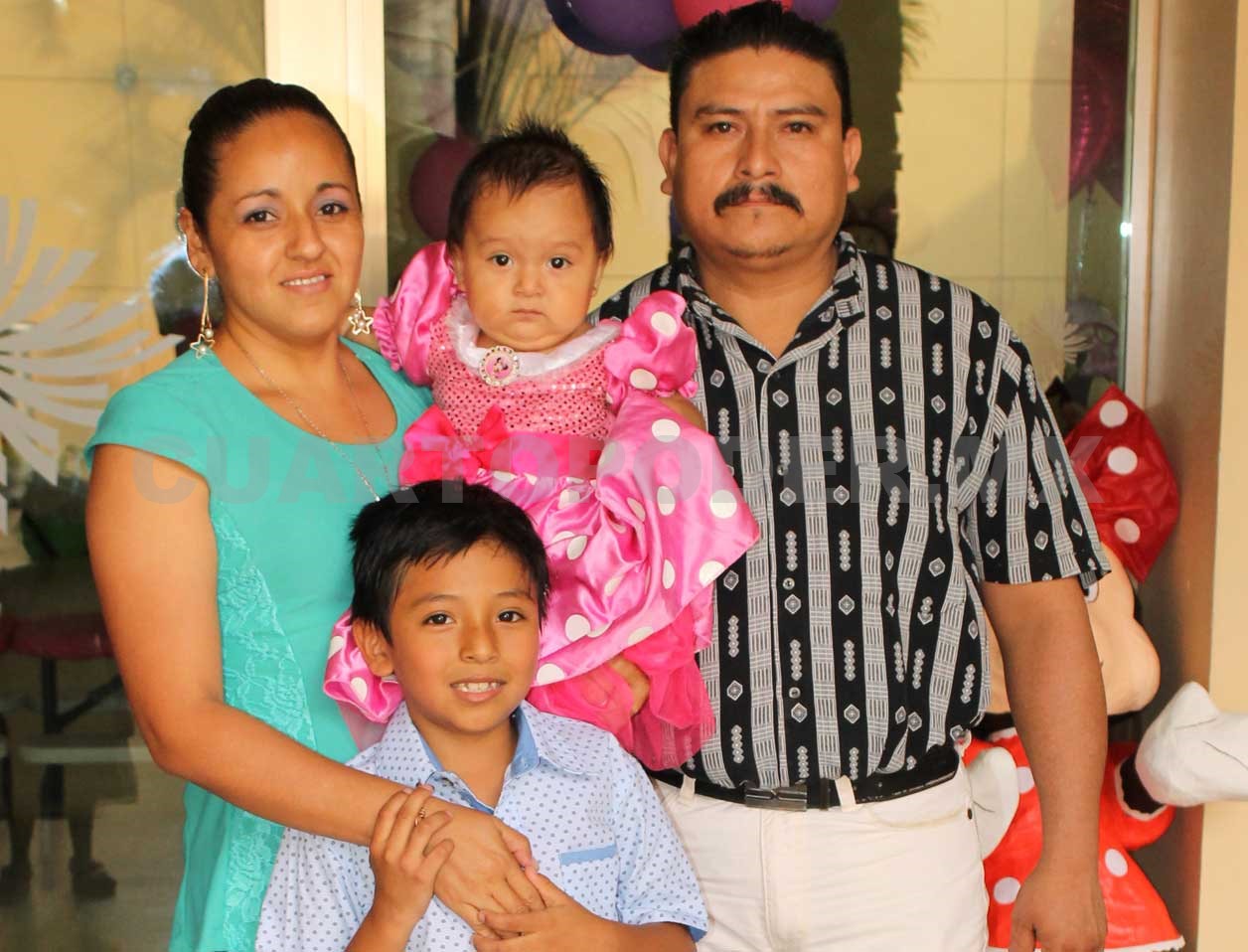 Celebran primer año de Abigail