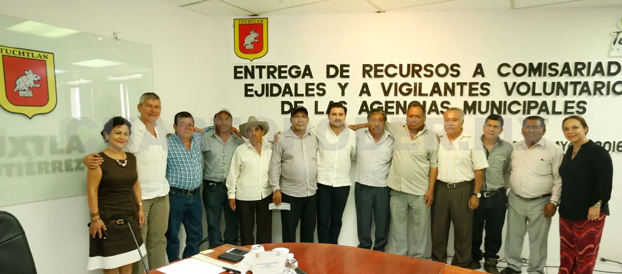 Pagan servicios a vigilantes voluntarios y comisariados