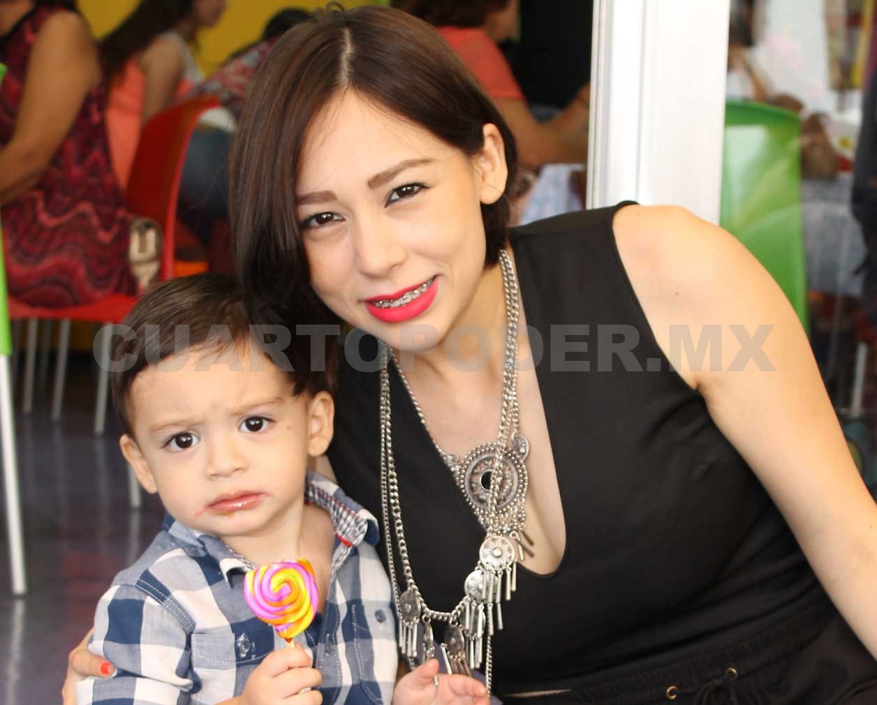 Lindo festejo para Aidita