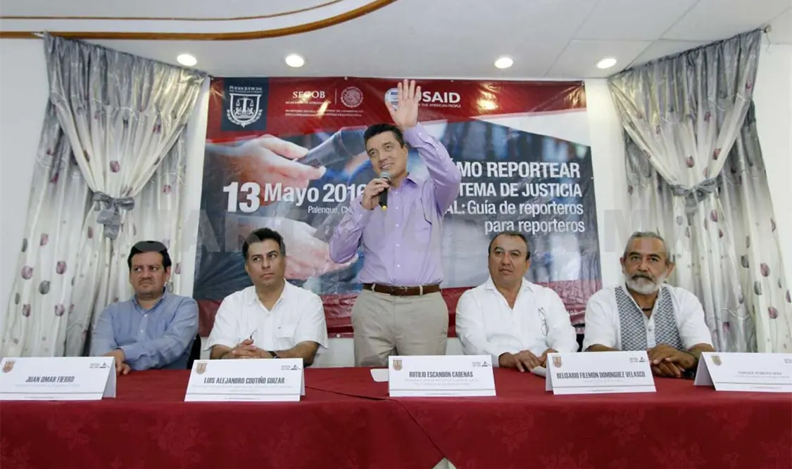Chiapas cumple en justicia social: Rutilio Escandón