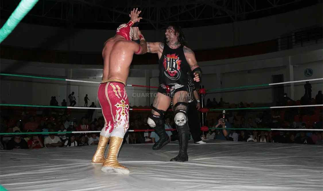 El “main man” de la Lucha Libre está contemplado en la cartelera que llegará a Comitán. Alejandro Aguilar. CP