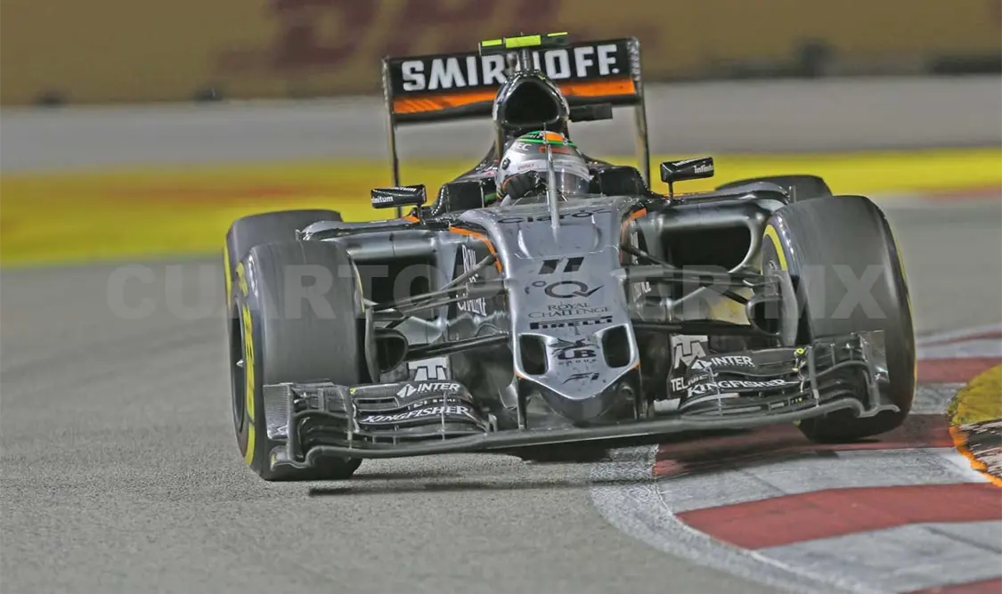 “Checo” Pérez no estará en prácticas