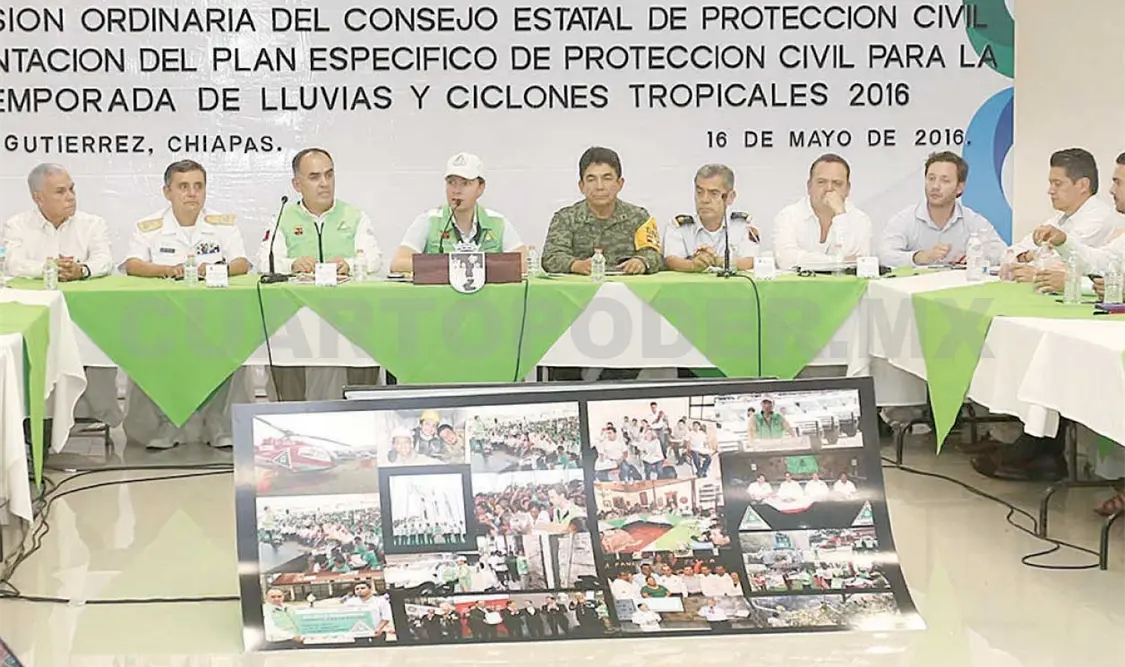 Encabeza MVC sesión del Consejo de Protección Civil