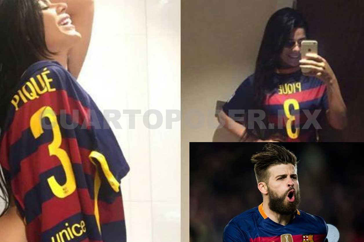 Miss Bum Bum se desnuda, ¡y se lo dedica a Piqué!