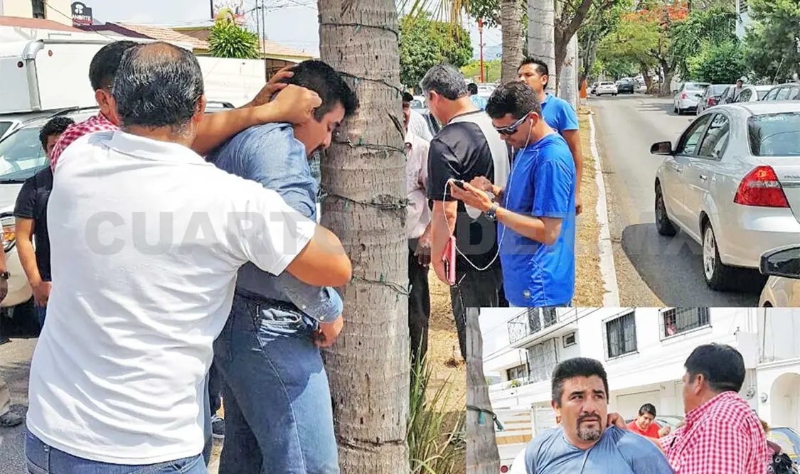 Persiguen y someten a ladrón en Los Laureles