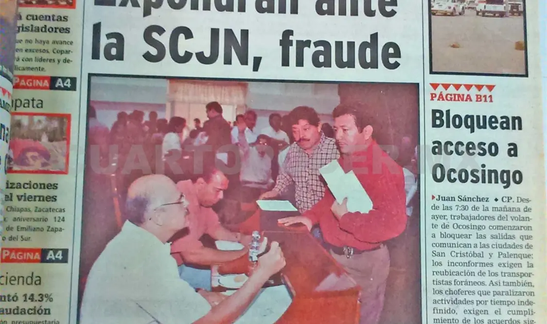Siniestro pasado: Hospital tomado por campesinos