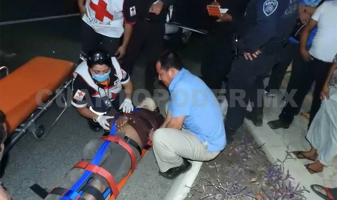 Peatón embestido por auto “fantasma”