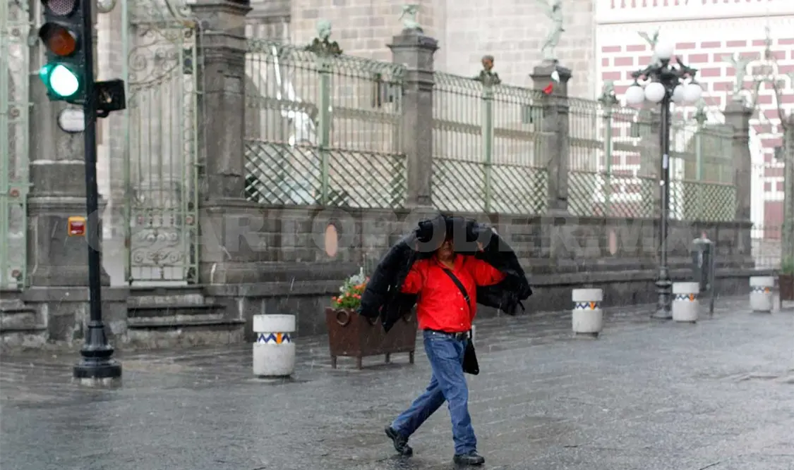 Prevalece potencial de lluvias en el país
