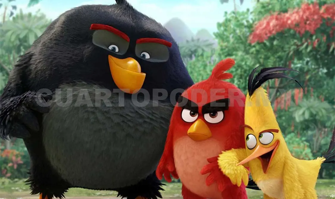 Angry Birds mandan a volar a Capitán América