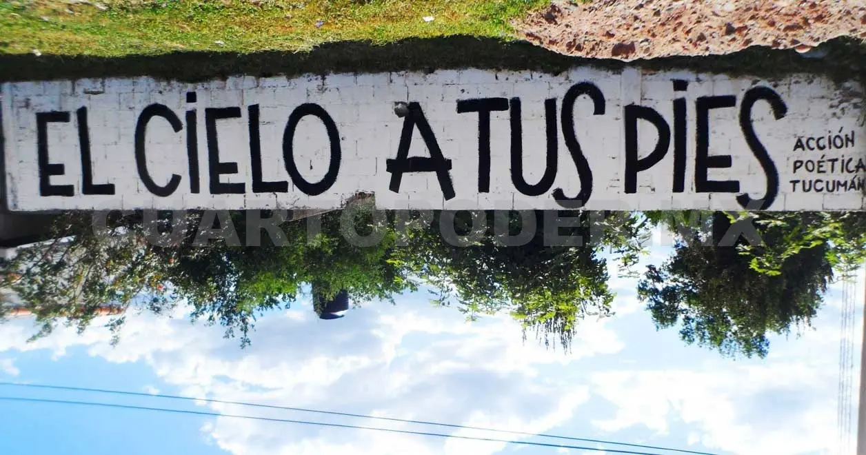 Es común ver en las paredes frases similares. Cortesía