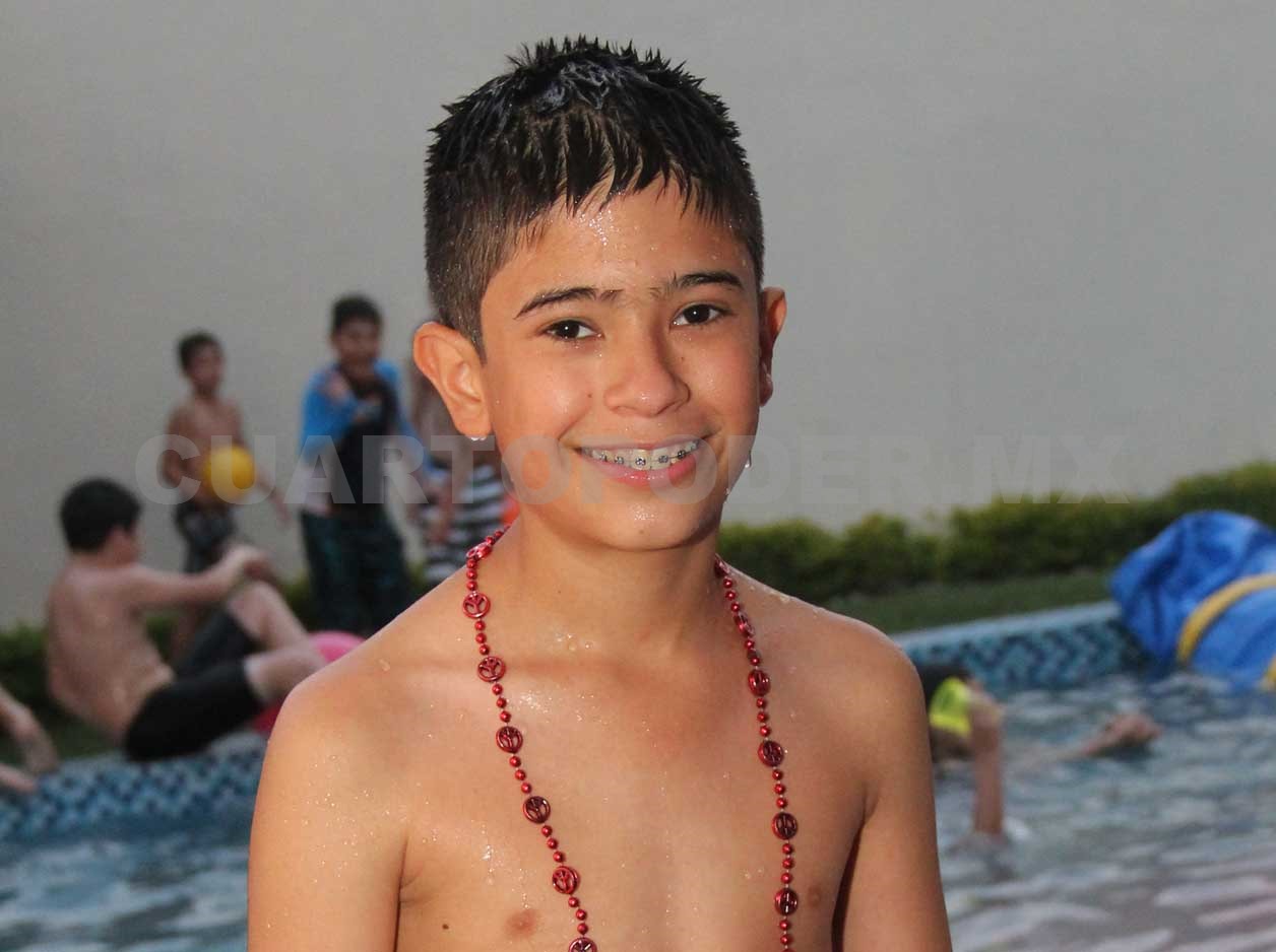 Pool party para Hugo