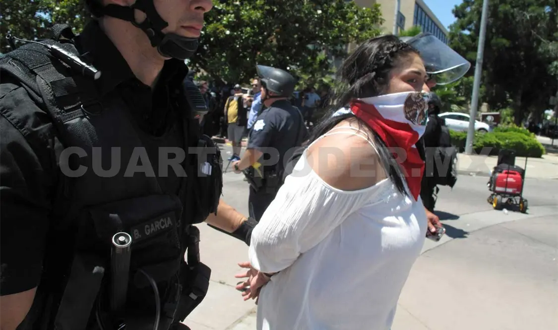 Nuevas protestas siguen a Trump