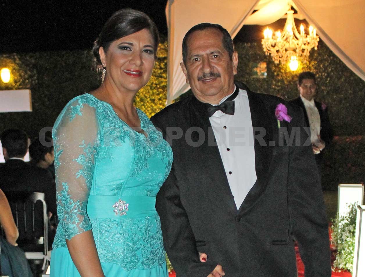 Irene y Eleacin, recién casados