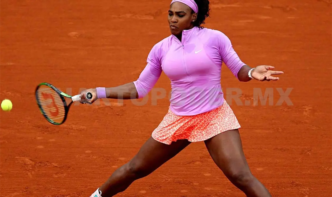 Williams superó en la tercera ronda a la favorita local Kristina Mladenovic con marcador final de 6-4 y 7-6 (12/10). Cortesía