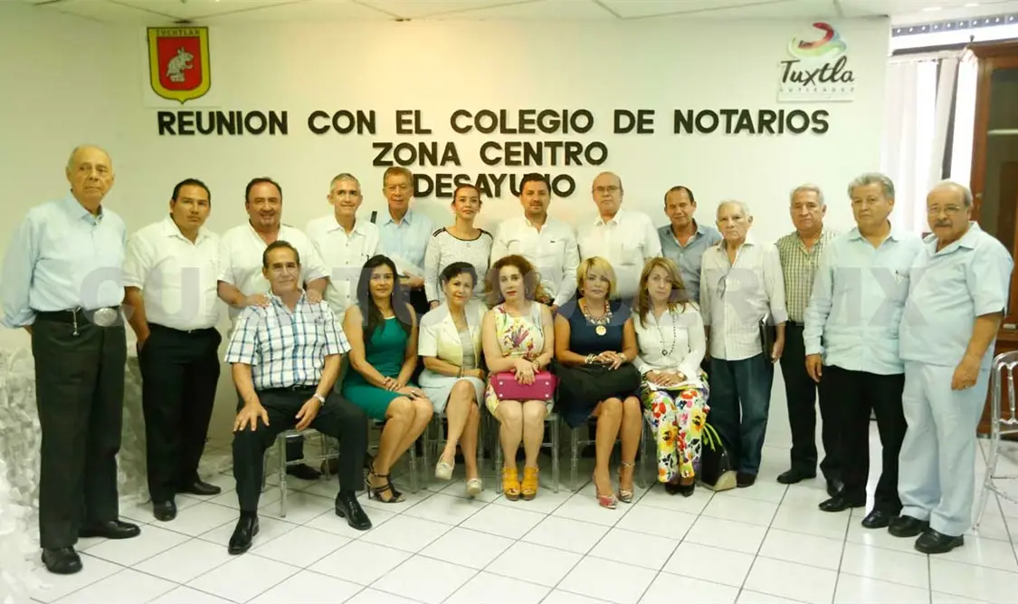 Acuerdan hacer equipo con Colegio de Notarios