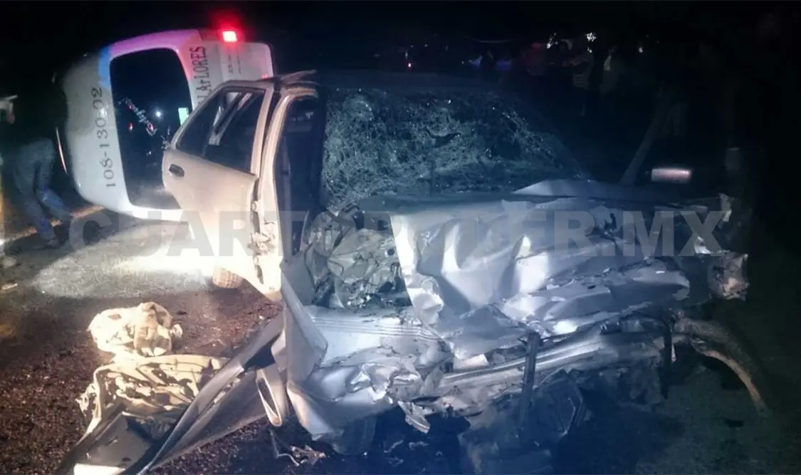 Identifican a víctimas de accidente carretero