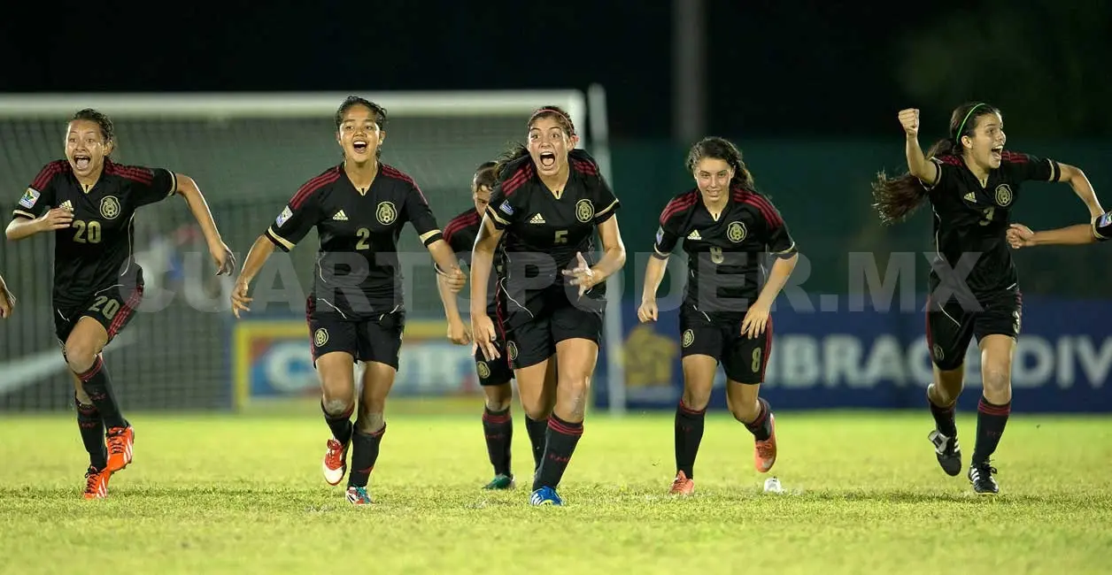 Tri femenil sub-17, ubicado en Grupo A