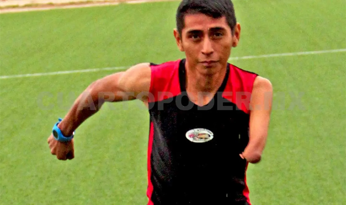 Elmer Hernández por marca a Juegos Paralímpicos