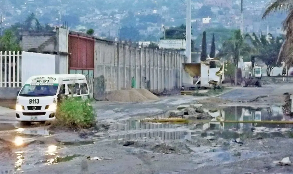 En el pasado, autos y vecinos atrapados