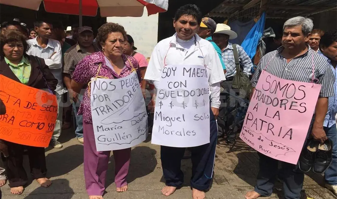 “No están solos”, dice Aurelio Nuño a docentes