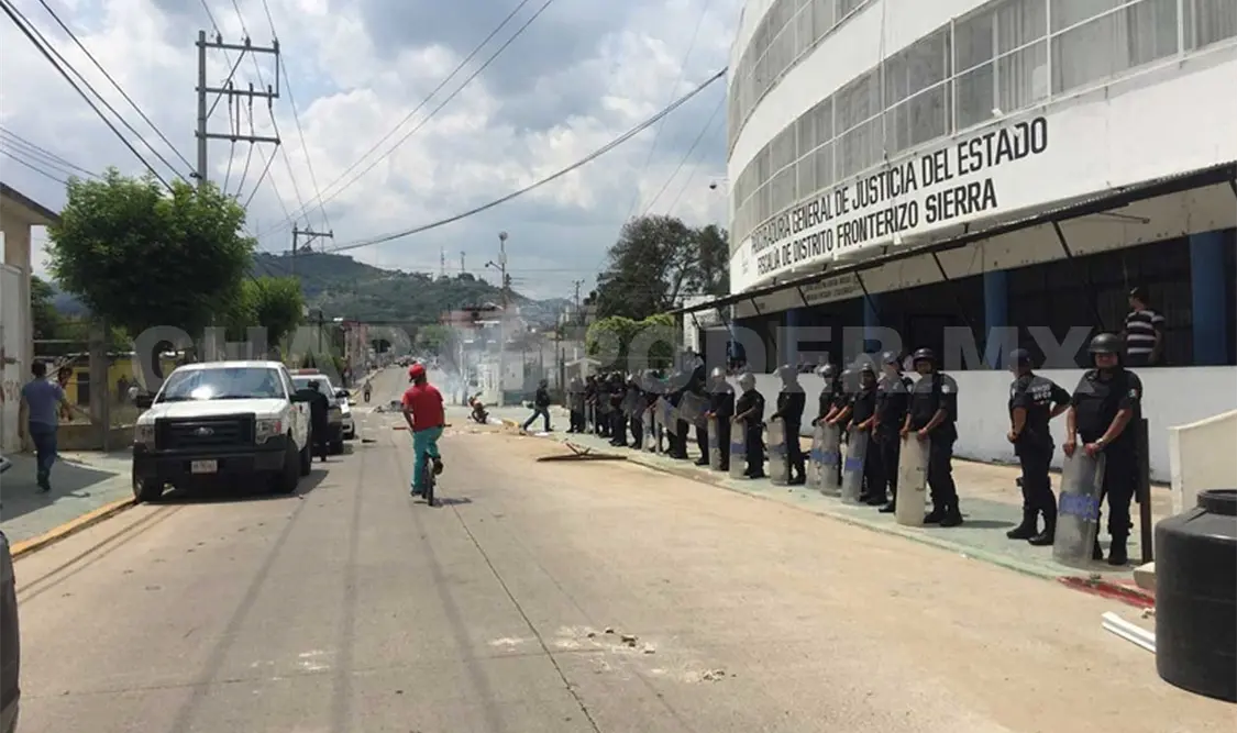 OPIEZ se enfrenta con autoridades por detención de líder