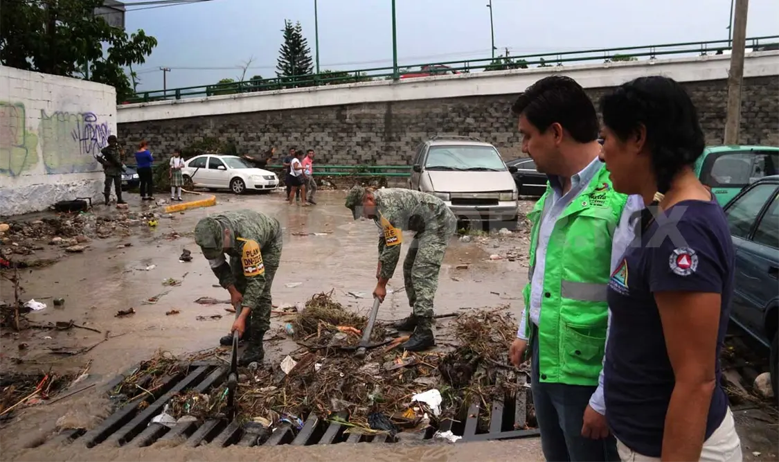 Pronta respuesta de Ayuntamiento ante lluvias