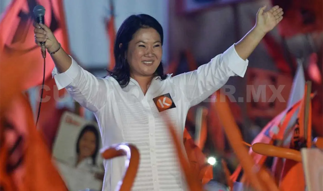 Keiko Sofía buscará pasar a la historia de Perú. Agencias