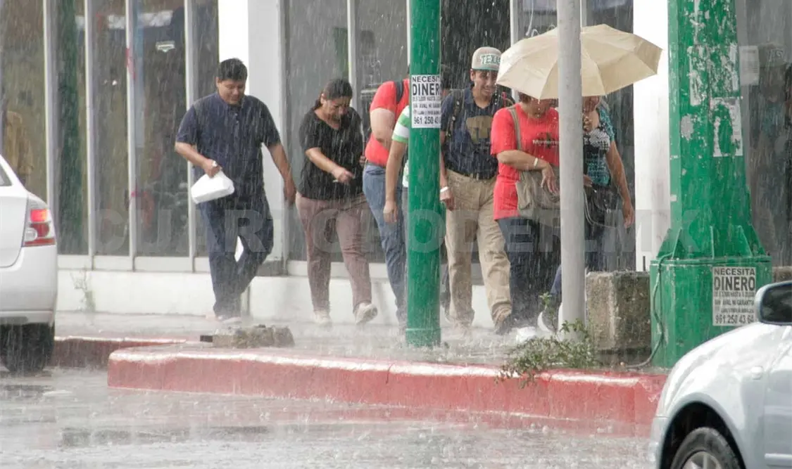 Se activa la alerta amarilla por lluvias intensas